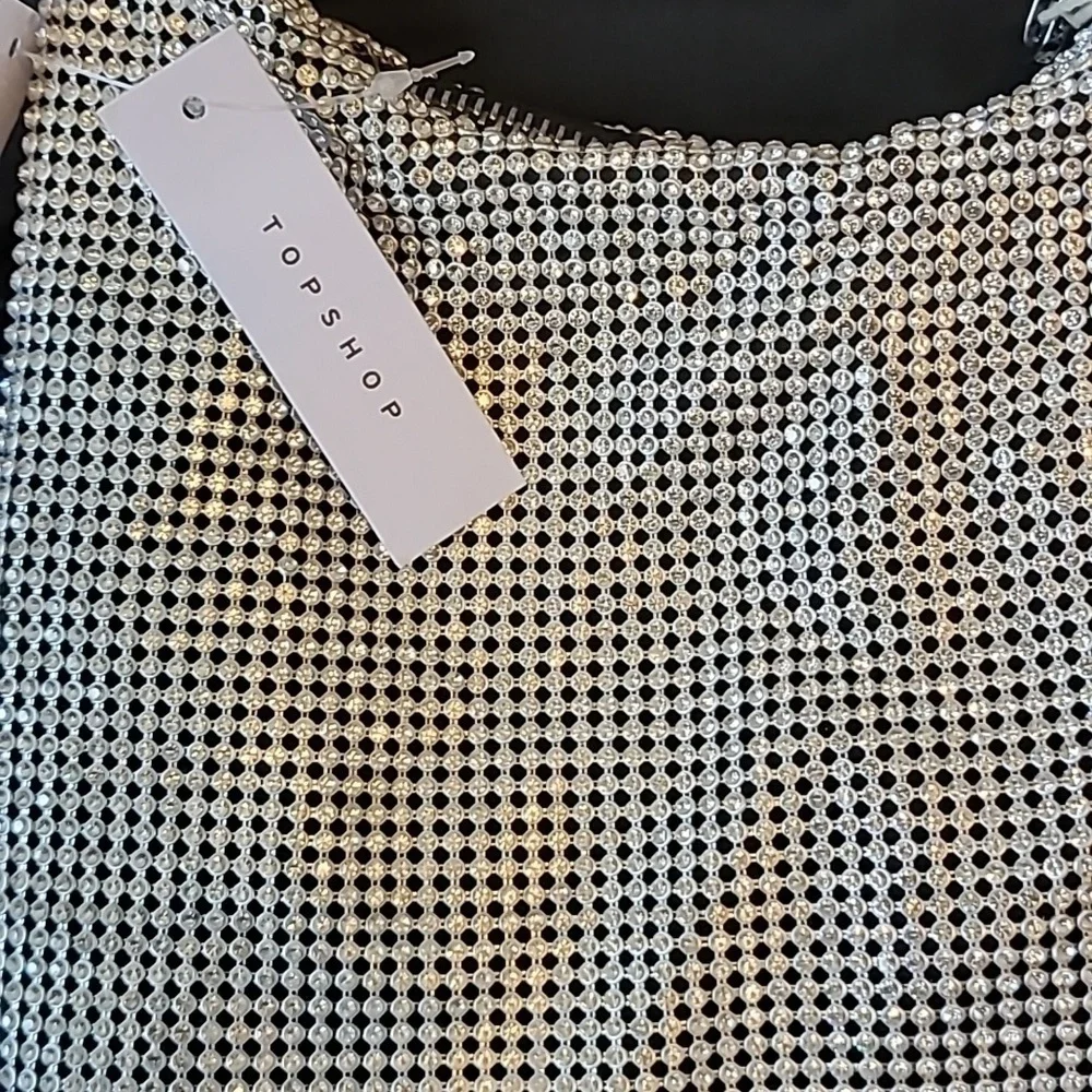 Topshop rhinestone bag 😎 - Picture 2 of 3